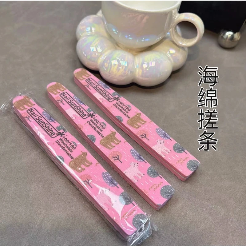 【优选】--  美甲 修型搓条三支装修护小刀薄搓3支装修甲形状