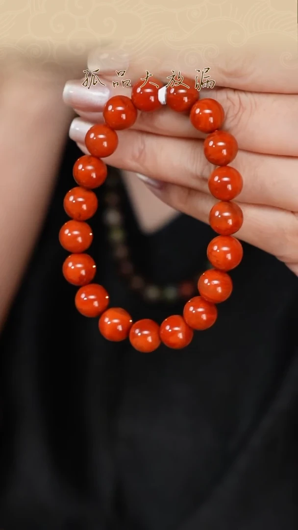 【闪购商品】南红玛瑙手串未镶嵌川料单圈