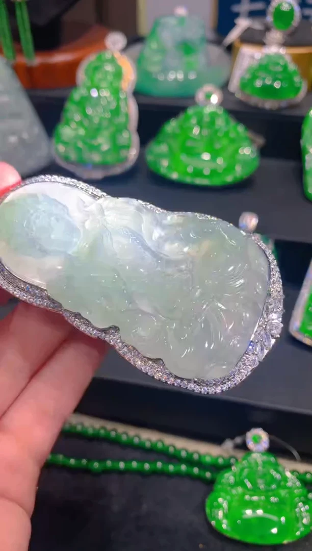 【闪购商品】翡翠颈饰未镶嵌42多样性发货（只发一件）
