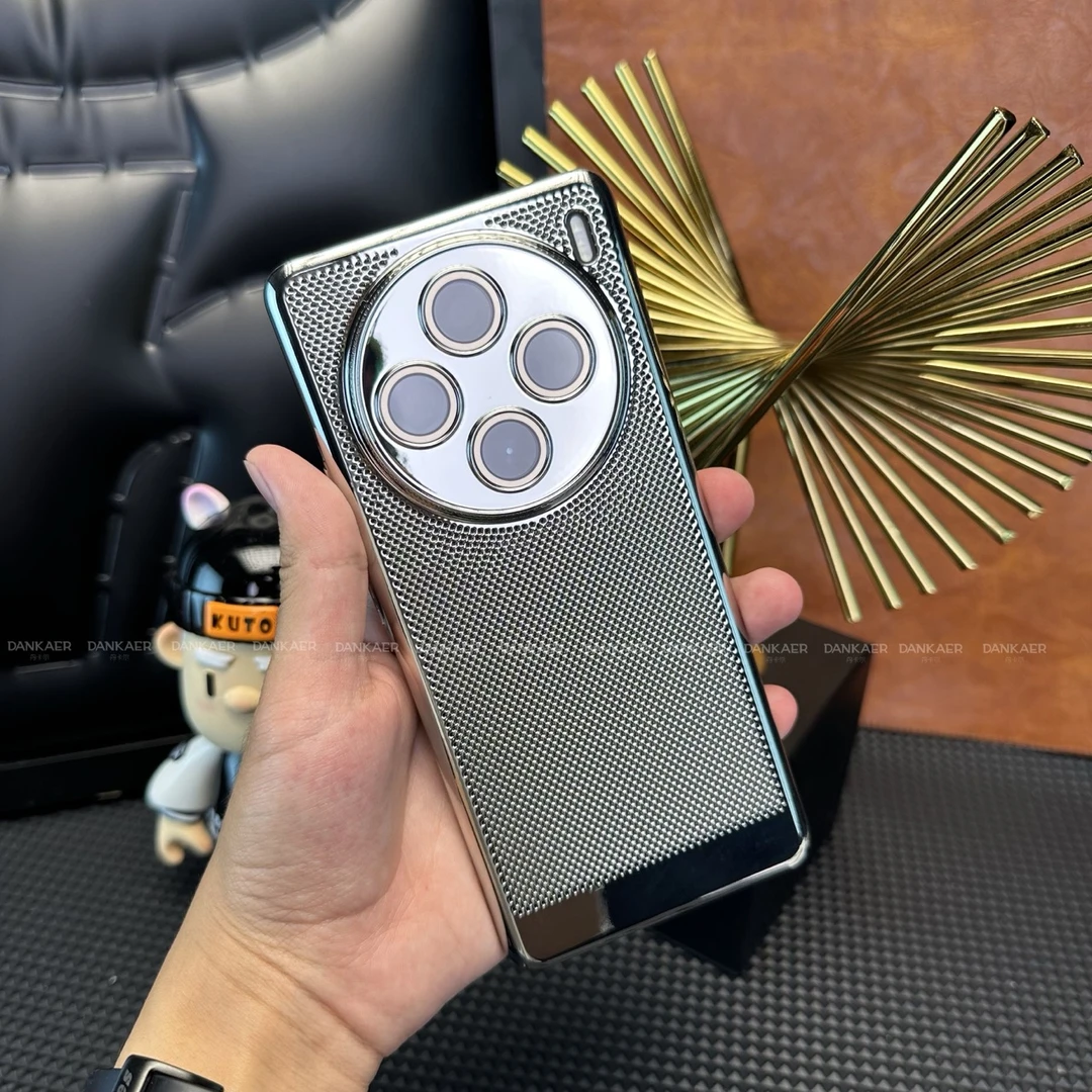 适用于vivo X100/S/Pro【超薄电镀+全包镜头护镜】高档散热透气壳