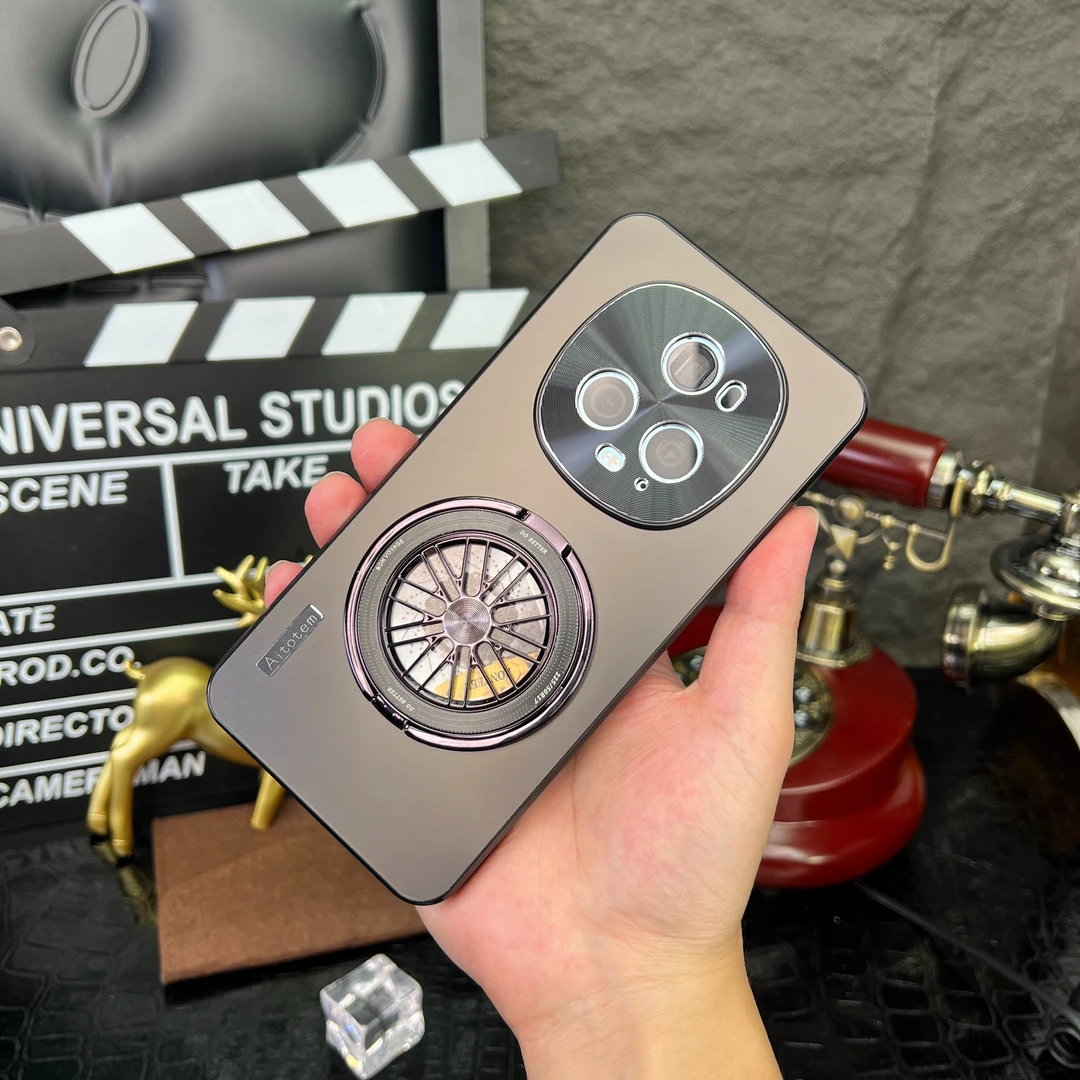 解压陀螺支架适用荣耀Magic5至臻版精孔铝合金高档防摔保护硬壳