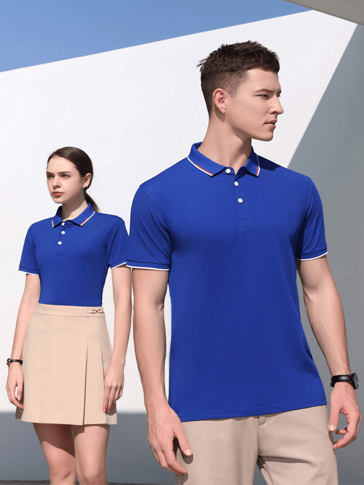 夏季薄款男运动士短袖t恤男装翻领半袖T恤男休闲POLO衫男式体恤衫