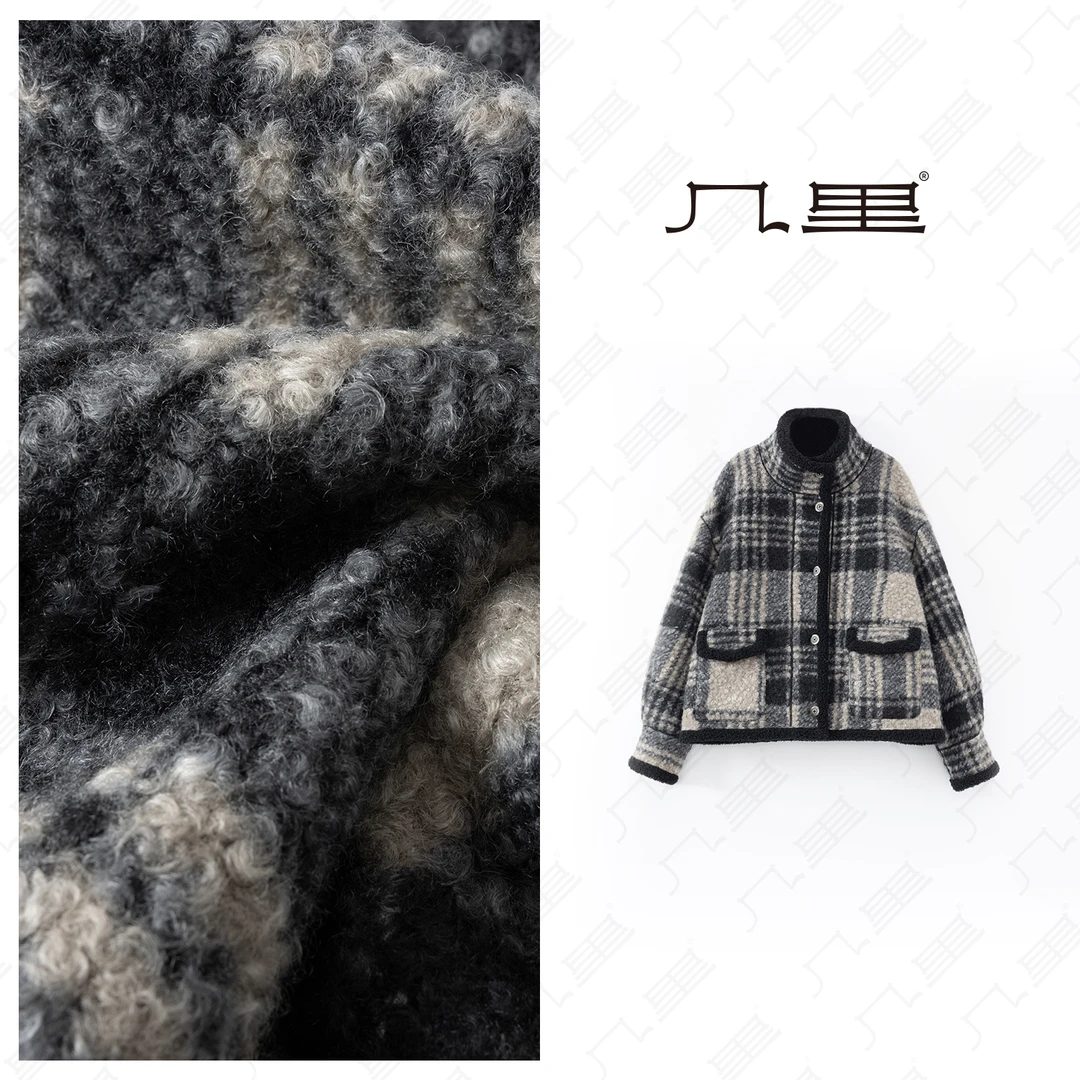 几里与麻【保暖格调】休闲百搭保暖外套 衣长63 胸围128 1120976