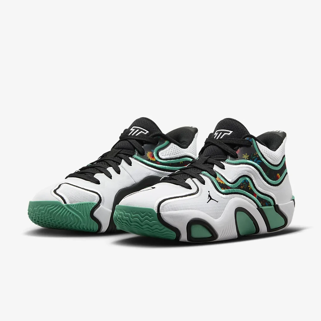 NIKE耐克青色TATUM 3 GS大童低帮篮球鞋HF3136-103