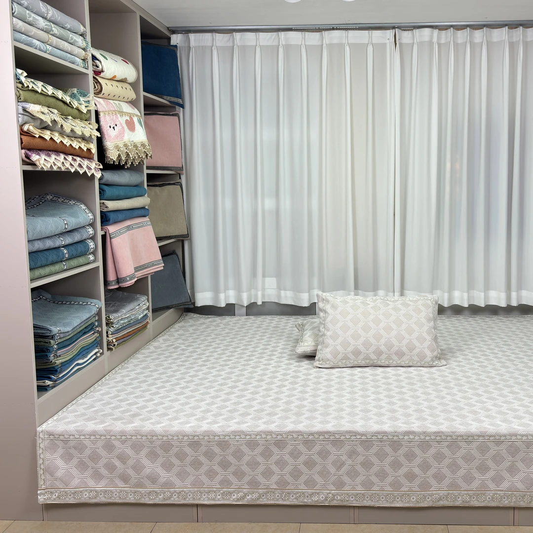 雪尼尔防滑床单炕盖四季通用不起球不褪色