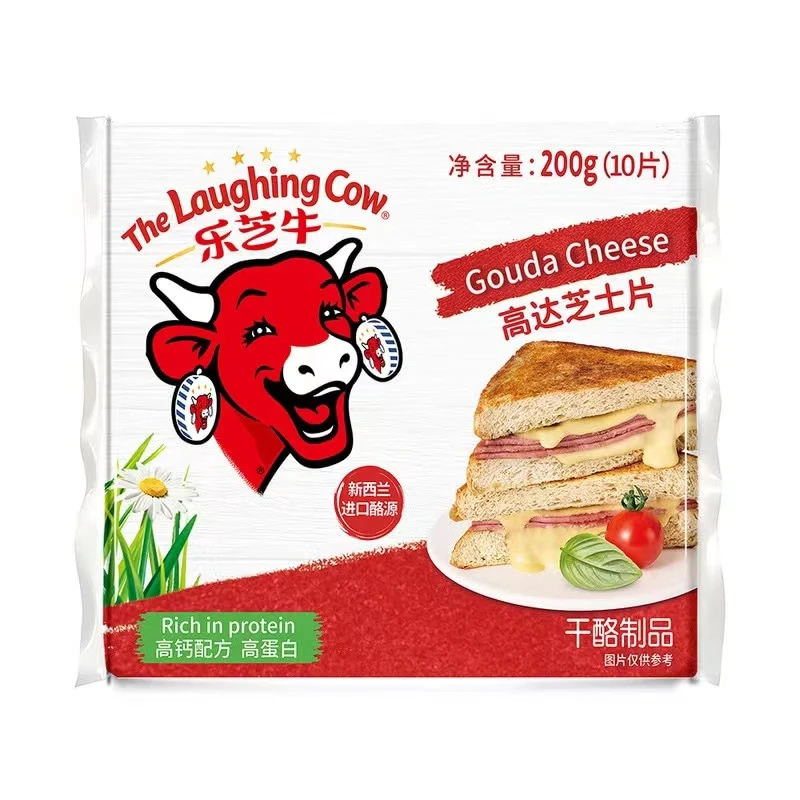奶酪乐芝牛高达芝士片 200gx4  顺丰冷运
