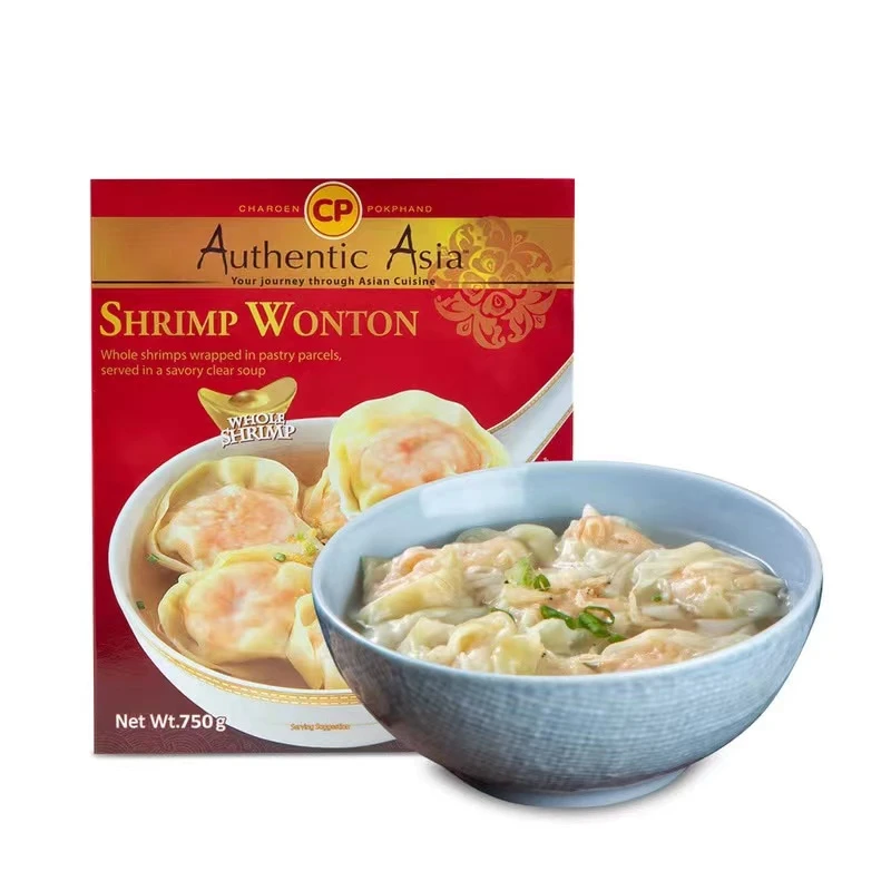 山姆超市CP泰国进口虾肉馄饨抄手虾肉云吞750g馄饨速食