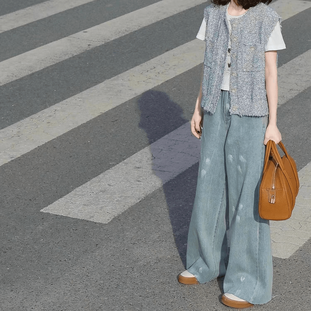 独特别致超好看背心马甲女款2024年新款春秋外搭坎肩今年流行马夹