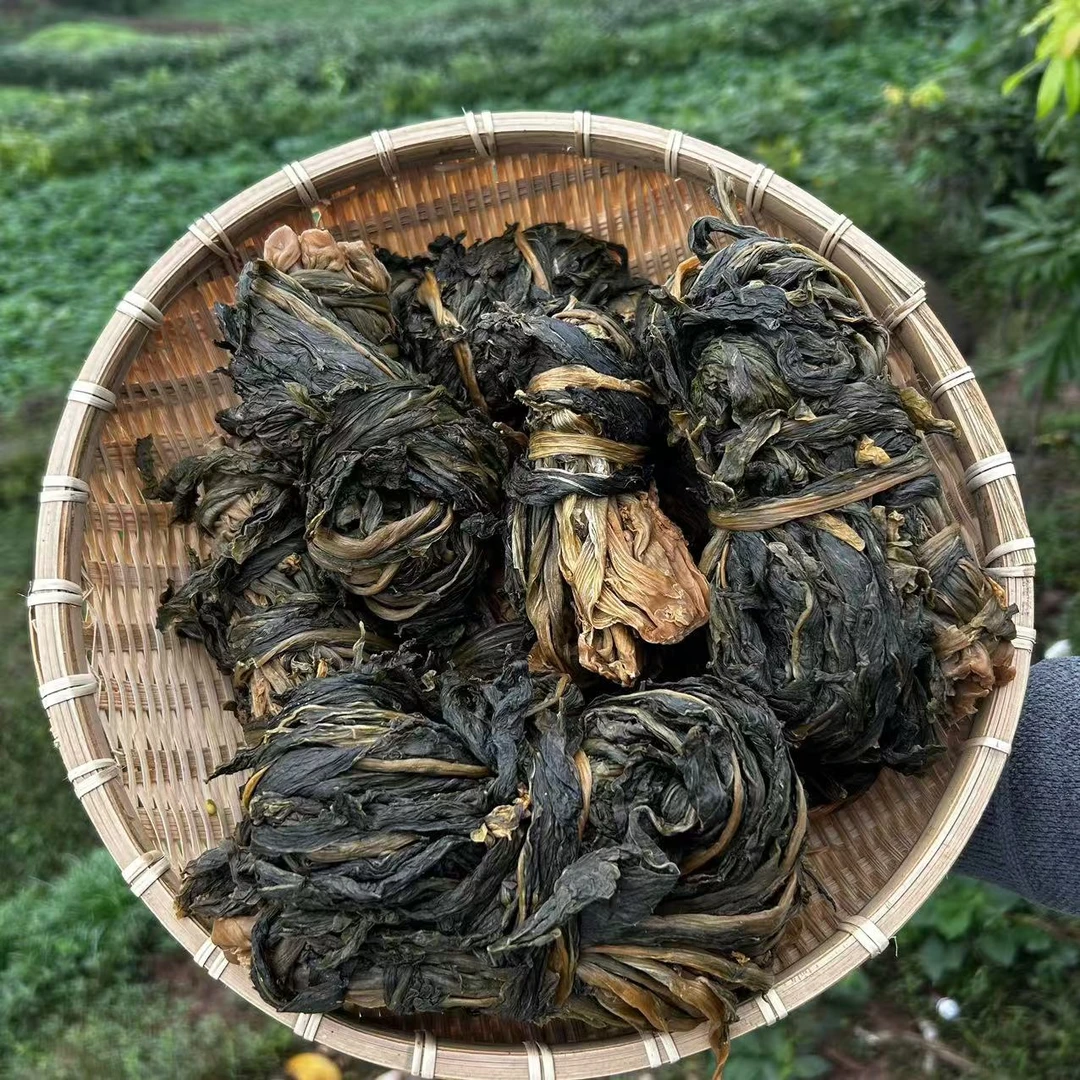 农村农家盐菜芽菜