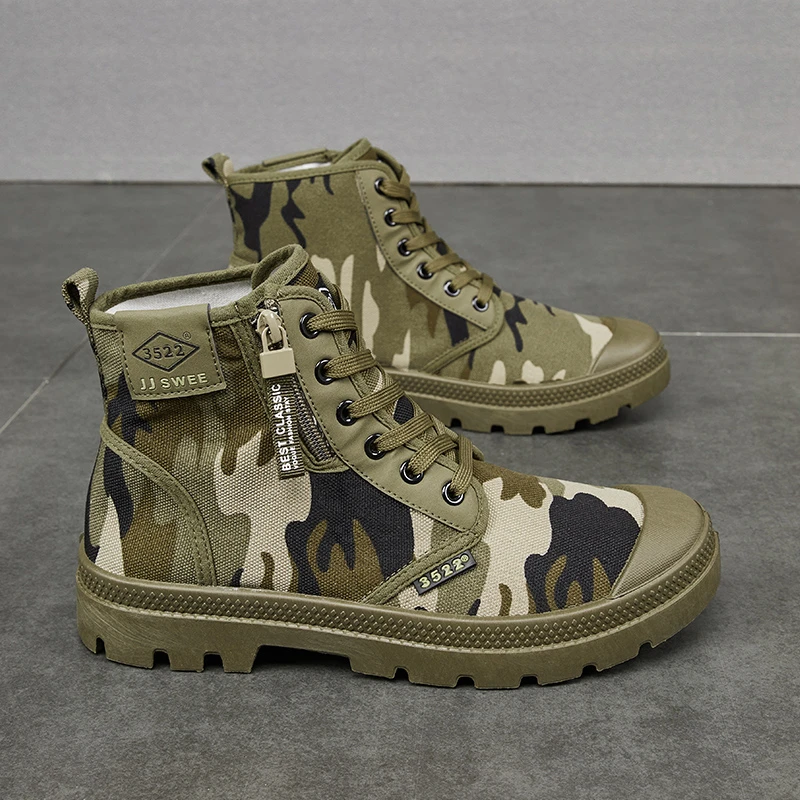 3522新款劳保鞋男厚底轻便透气耐磨干活鞋软底软面男款徒步鞋