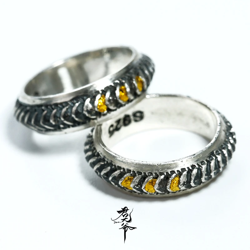 君大爷爱文玩文玩配饰搭配做旧个性隔片