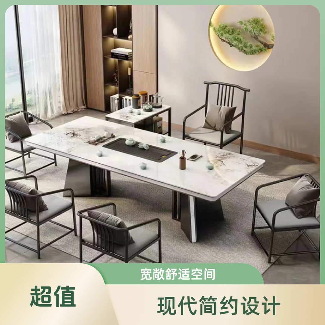 客厅宽敞办公室茶台茶艺泡茶桌茶台桌喝茶桌办公泡茶一体茶桌