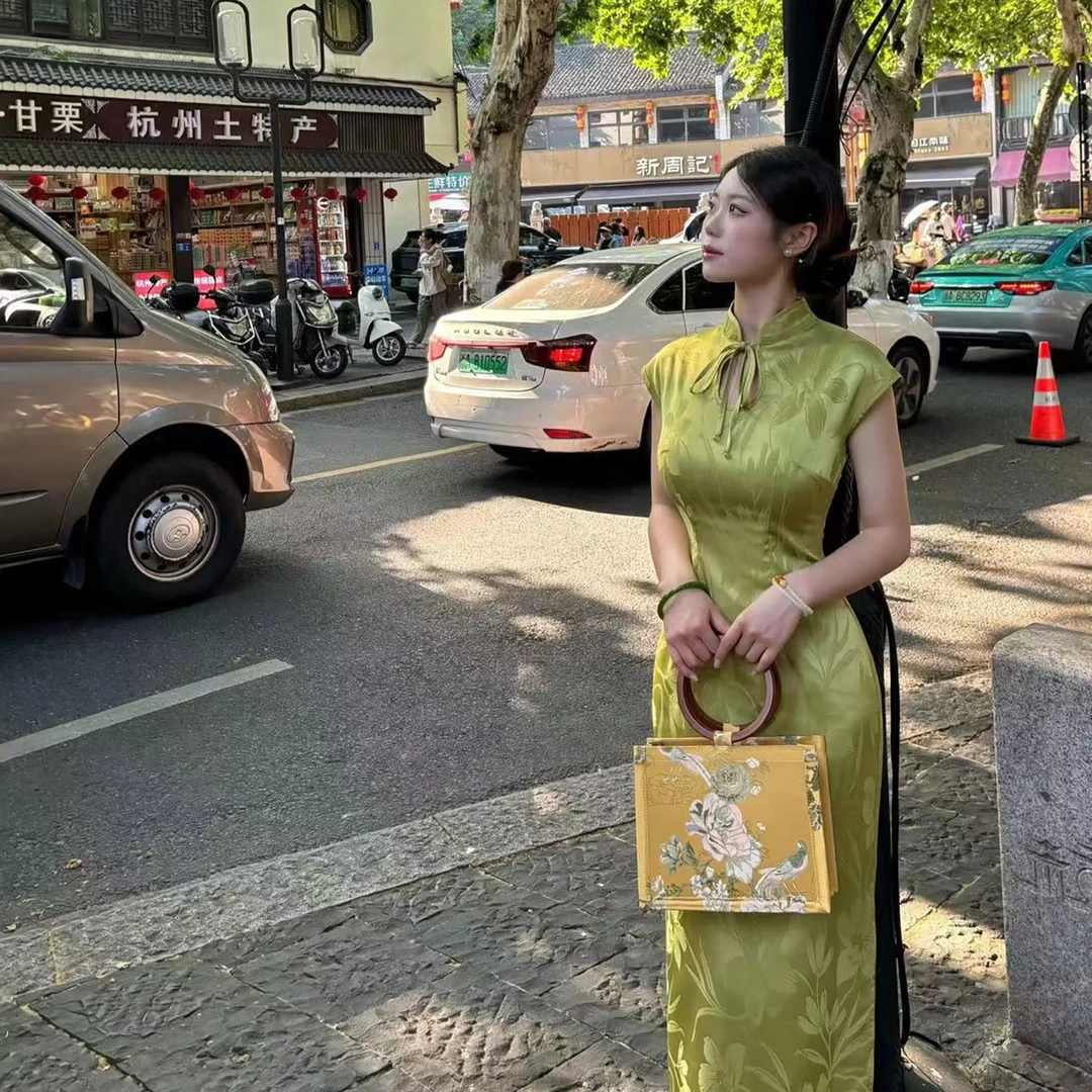 【尔尔古典美学】复古新中式旗袍【玉隐】春夏修身中国风旗袍