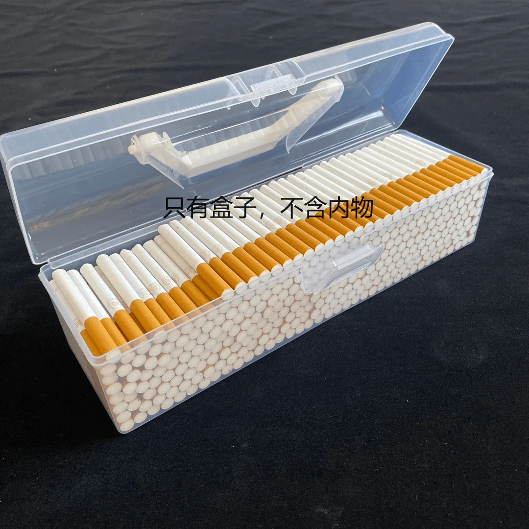 大号透明烟盒400支便携香烟盒软包专用保护壳个性防汗翻盖烟盒