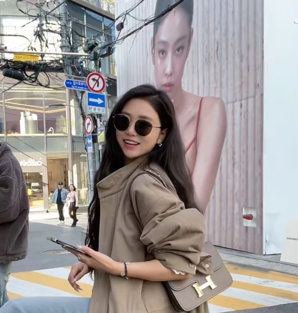 太阳镜新款小圆框时尚女明星旅游街拍眼镜墨镜