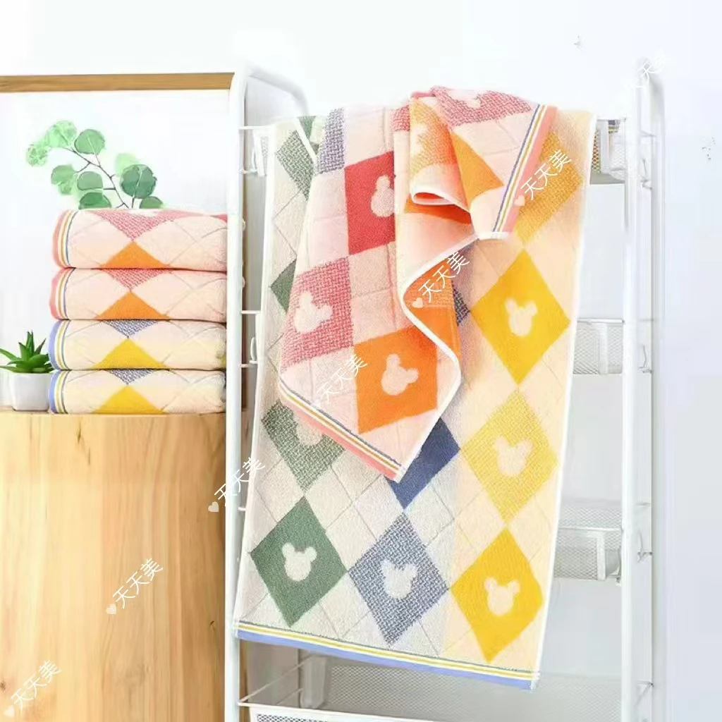 【5条装】毛巾纯棉100%棉柔软吸水不会掉毛不会掉色可爱高档男士