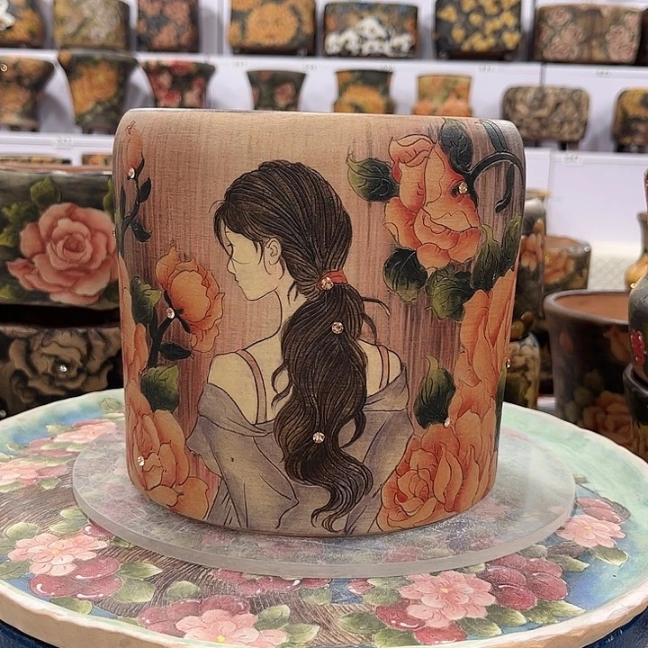 E****M精品红陶泥多肉花盆精品红陶泥多肉花盆