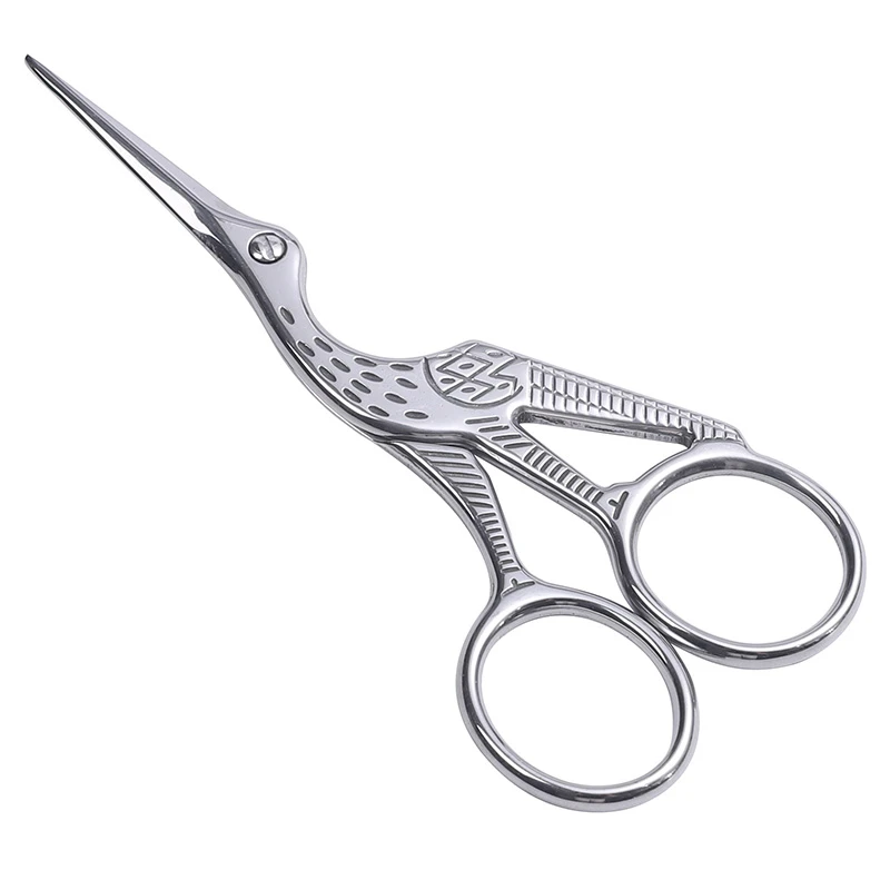 手工十字绣复古剪刀diy刺绣剪线头剪纸家用绣花梅花剪鹤剪可选