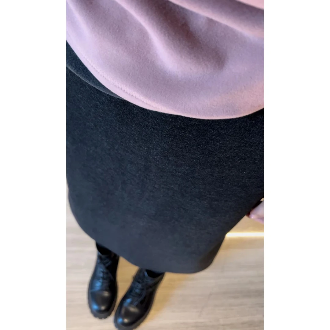 阿黎精选-------松紧腰百搭A裙