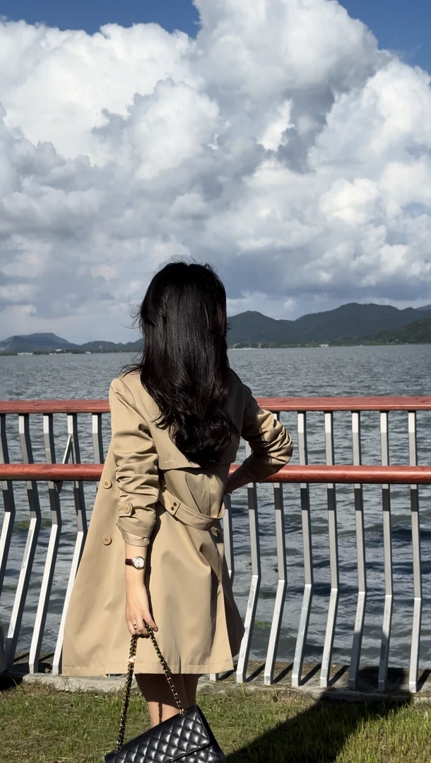 阿黎精选-------中长款风衣风衣外套