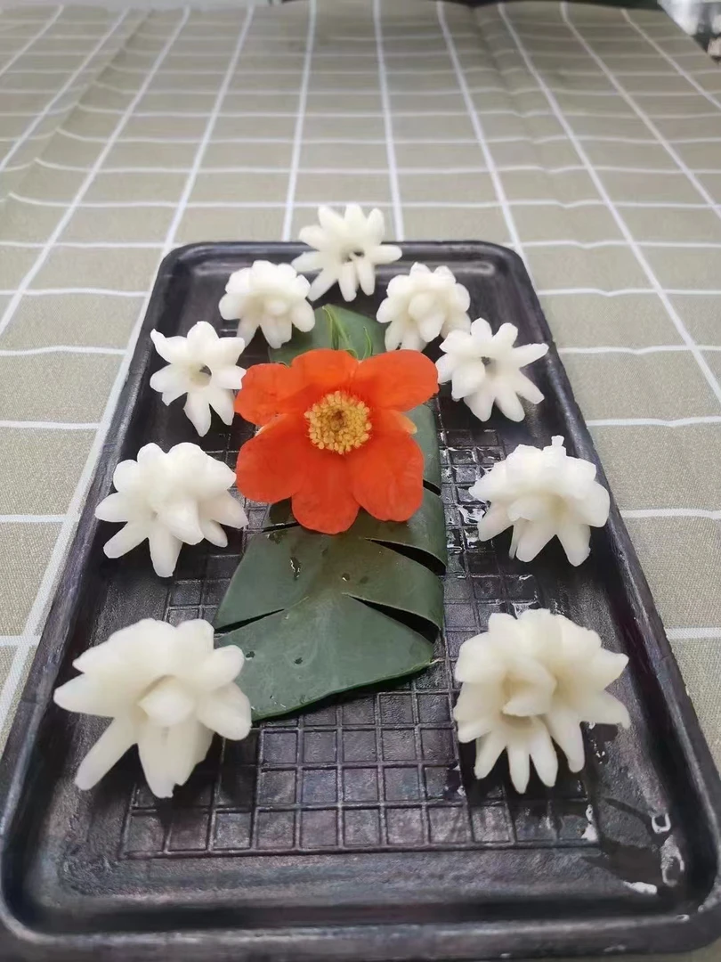 鱿鱼花海鲜鱿250g1包鱿鱼花酒店餐饮火锅鱿鱼花爆炒白灼批发包邮