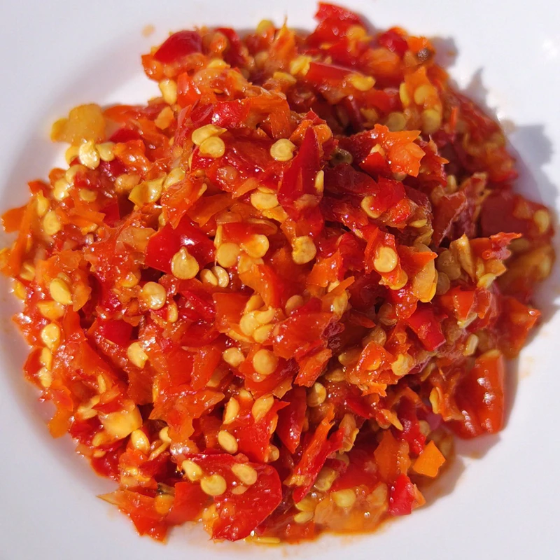 红圩·映山红江西辣椒酱即食新鲜香辣下饭酱拌面朝天椒特辣剁椒酱