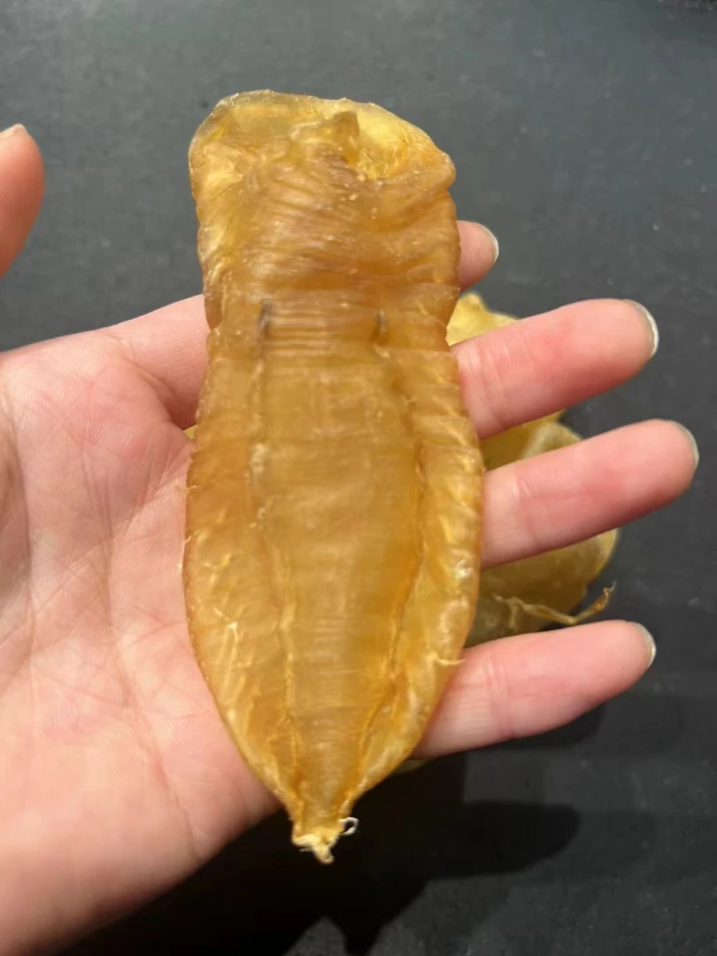 妮妮滋补 白胖子白花胶    滋补品 批发行 鱼胶 1-500g 直播称重