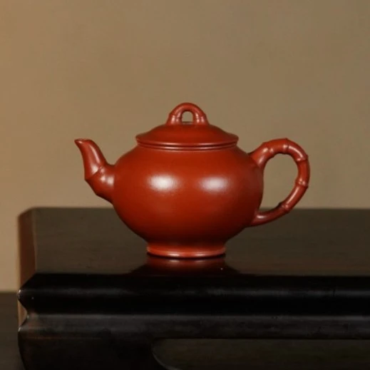 宜兴龙德堂 汤宣武 竹春 茶壶泡茶专用原矿大红袍 约110cc