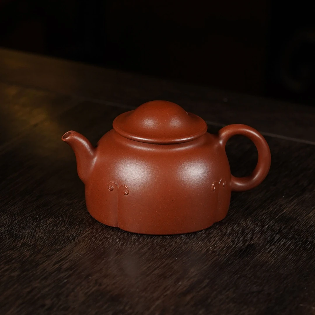 【询客服】宜兴龙德堂汤亚姣《满愿》壶 原矿底槽清 手工泡茶壶240cc