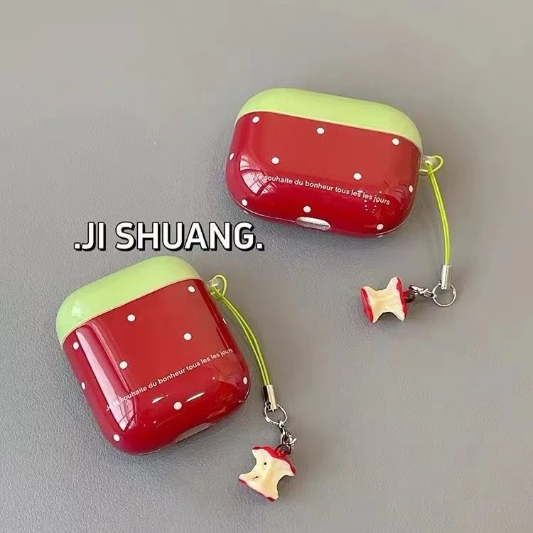 简约小众波点苹果苹果耳机保护套airpodspro2无线蓝牙耳机壳三代