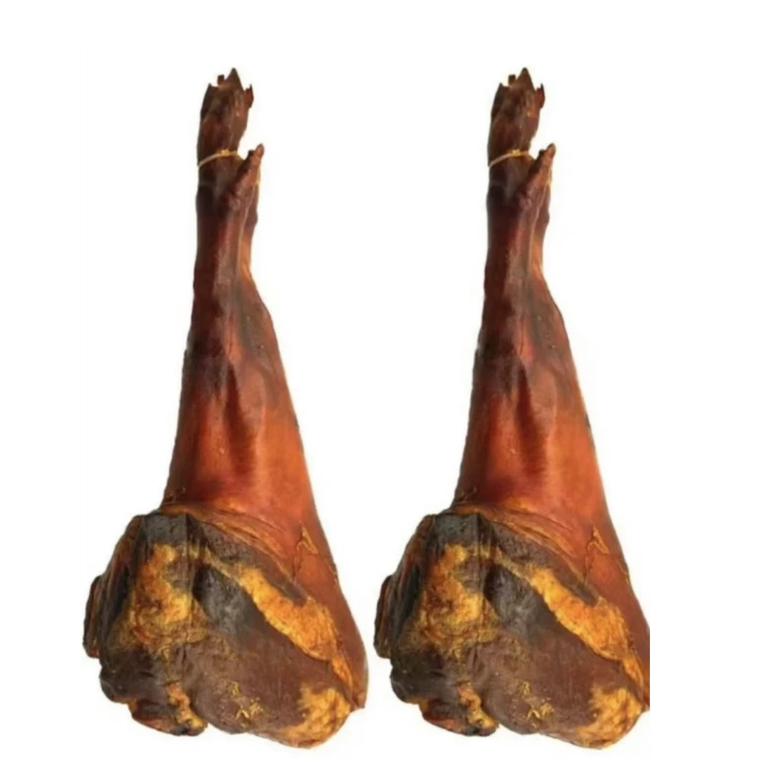 【两只烧好洗好切好不低于5斤】恩施高山正宗柴火烟熏腊猪脚农家肉