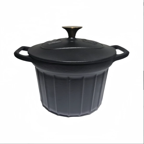 19厘米口径无涂层铸铁饭斧锅炖锅蒸米饭锅炖肉锅