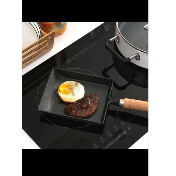 玉子正品煎蛋铸铁锅家用出口日式煎锅深夜食堂款厚蛋烧牛排无涂层