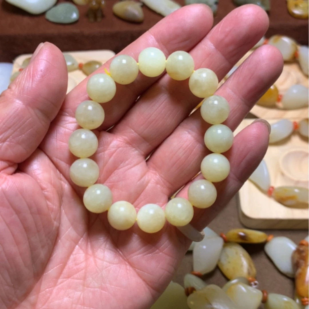 【闪购商品】和田玉（黄玉）手串未镶嵌