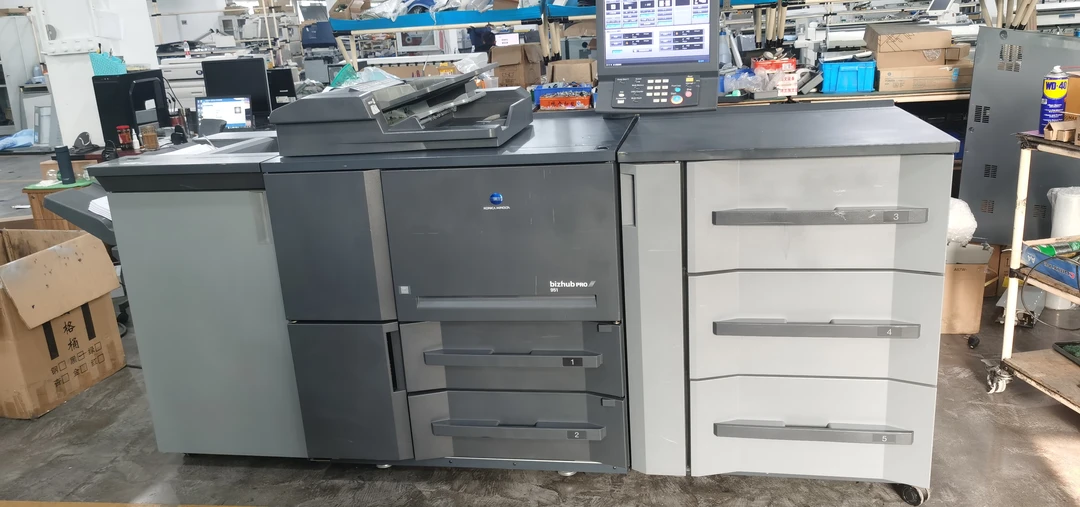 【小彭】柯美951/1052/1250生产型黑白机 打印黑度够黑  定金