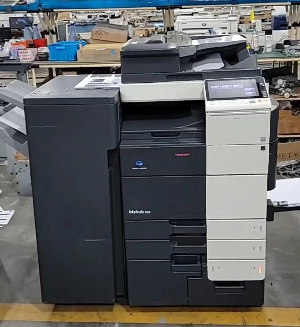 【小彭】柯美808黑白机一分钟80页 彩色扫描一体机 价优 定金