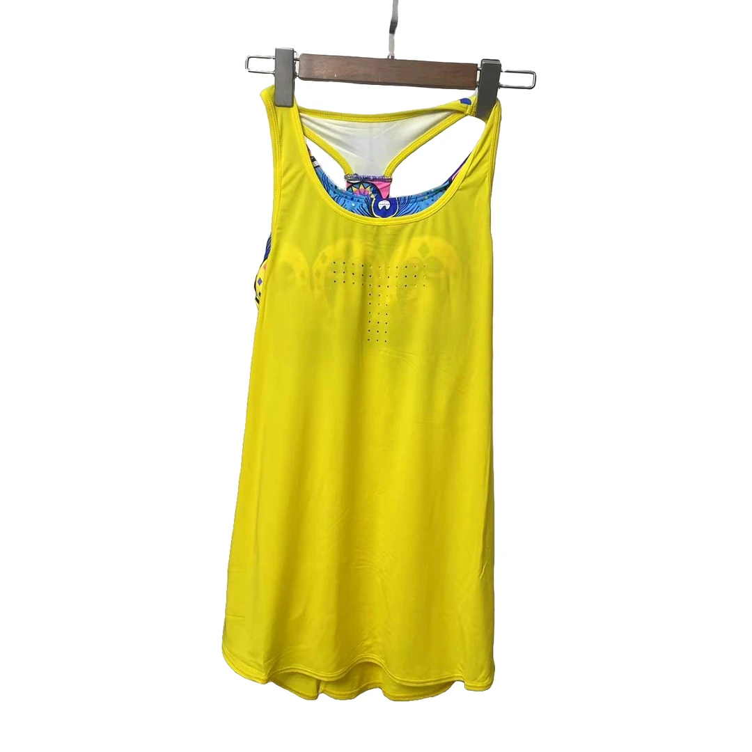 MF-71-1添波奇运动瑜伽背心带文胸女款休闲夏季无袖