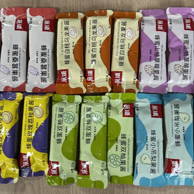 蜂蜜玫瑰荔枝白桃乌龙小吊梨味果酱多口味饮品