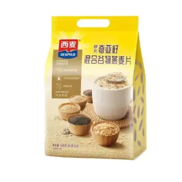 西麦 奇亚籽混合谷物燕麦片 630g/袋