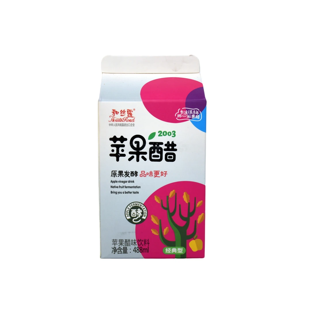 Health road/和丝露饮料苹果醋味 488ml