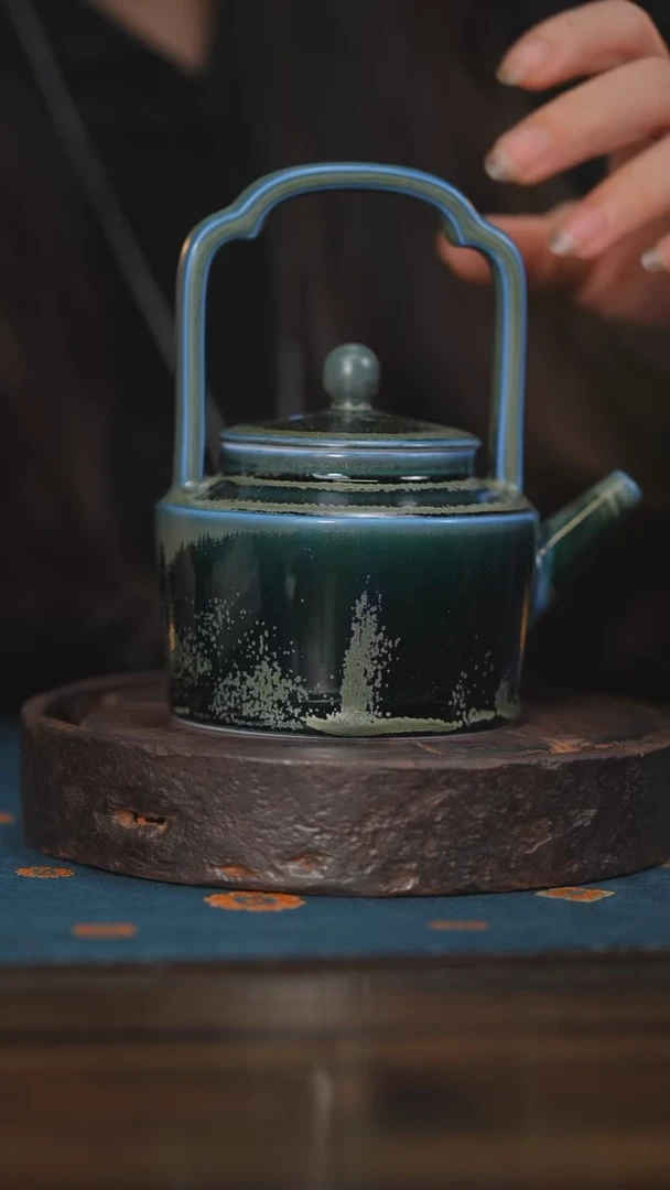 【闪购商品】杯198柴房陶瓷丨提梁壶