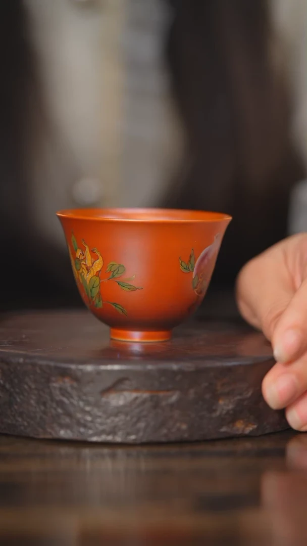 【闪购商品】杯88柴房陶瓷原创手绘小杯