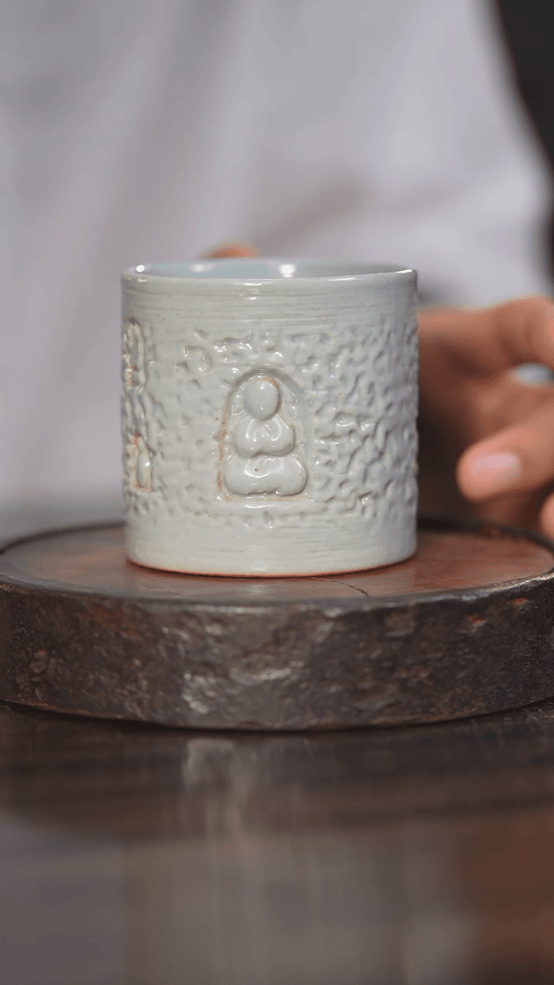 【闪购商品】杯13柴房陶瓷｜无相佛主人杯
