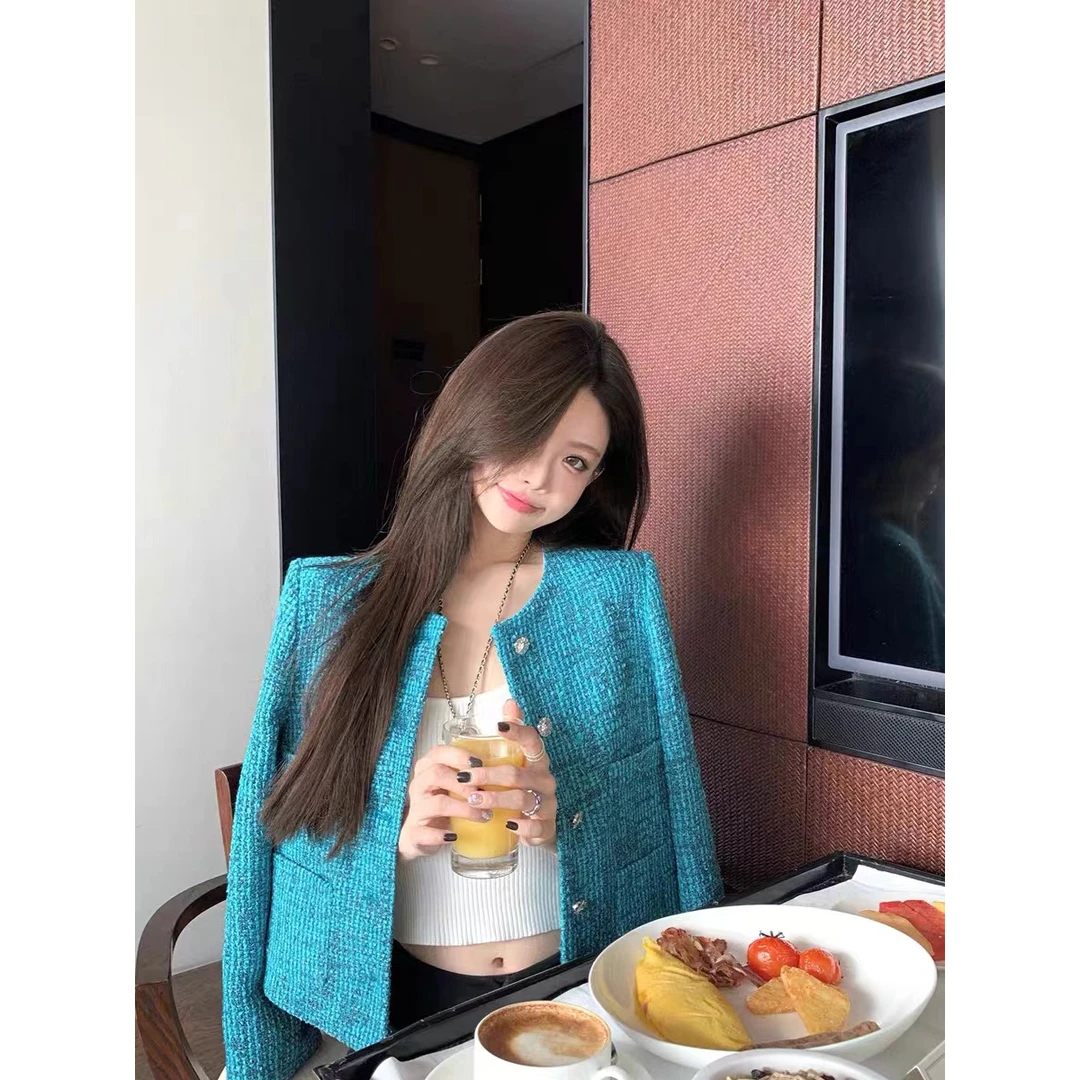 JoyingLimit 贝利香香  超好看短款小香风外套女2024新款春秋名媛