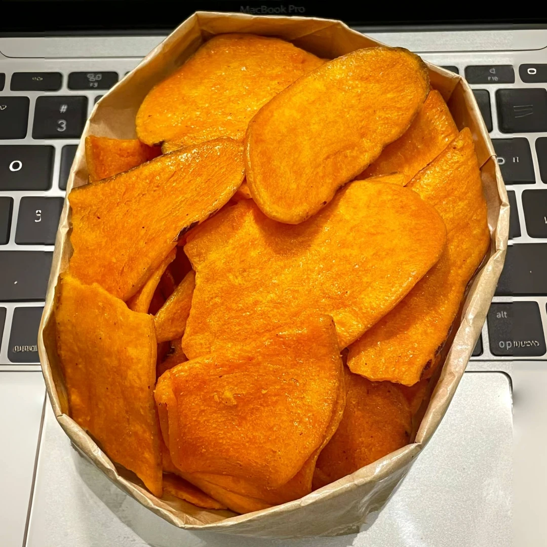 【原切红薯片】香酥大片蜂蜜芝士焗番薯地瓜干追剧休闲零食