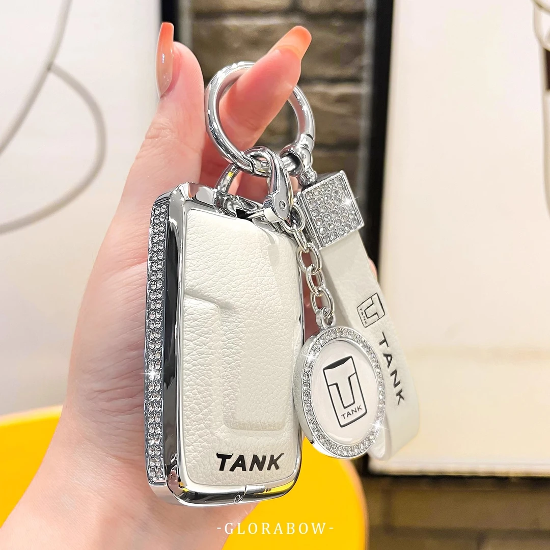2023款坦克300钥匙套24新款400坦克三百专用500hi4t高档扣700真皮