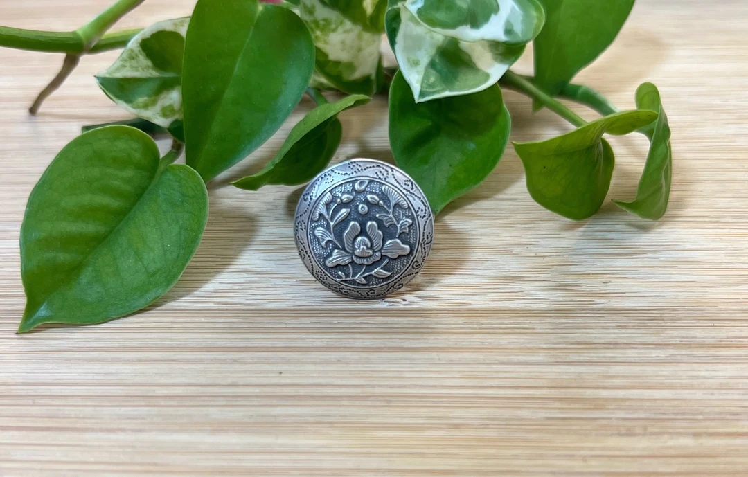 足银戒指 如意银饰