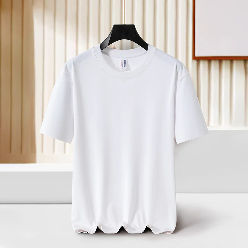 TUCANO/啄木鳥男纯色简约内搭短袖夏季透气宽松T恤透气圆领