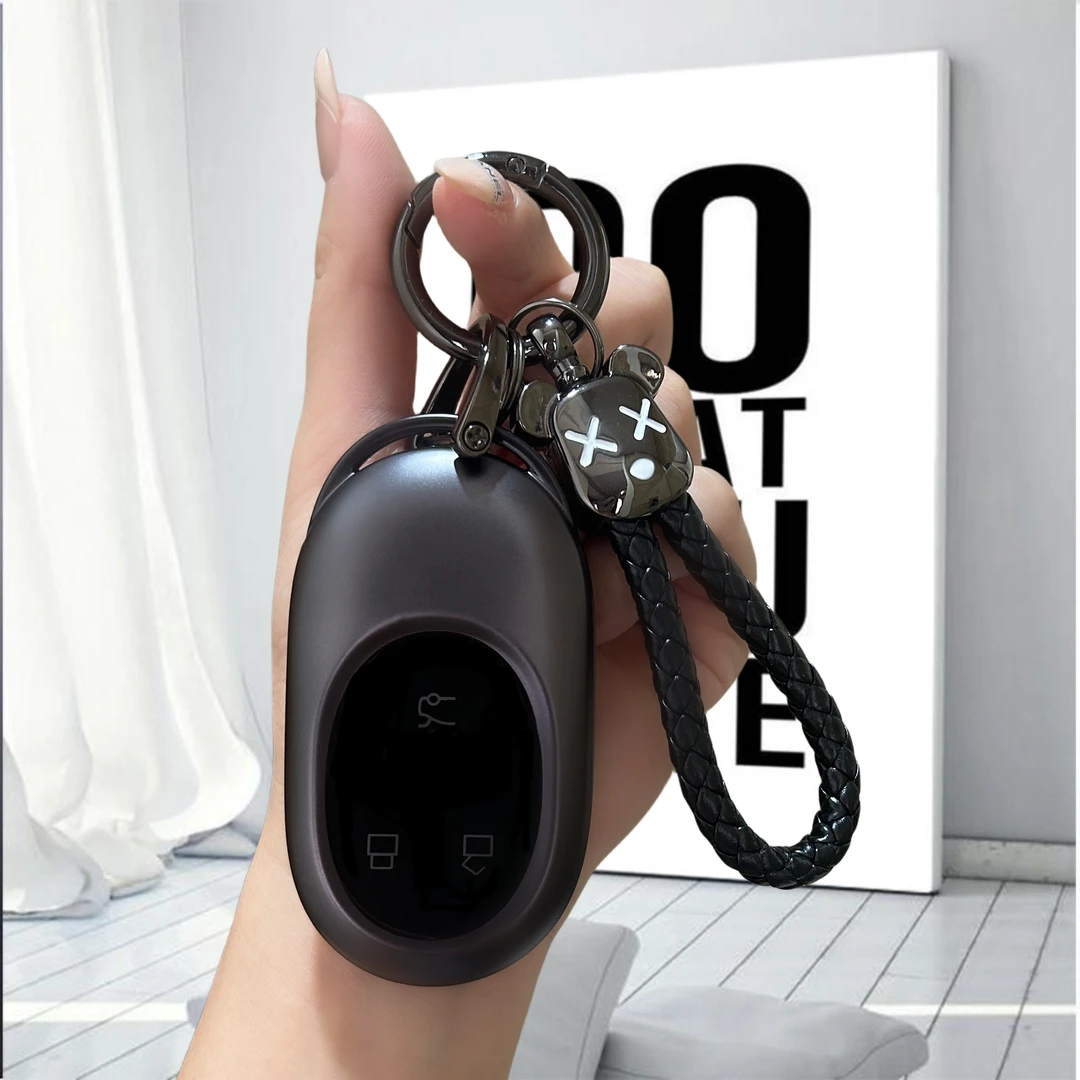 适用2023款蔚来ES6钥匙套新ET5包ET7壳ES7车ES8/EC7/ET5T壳扣男士