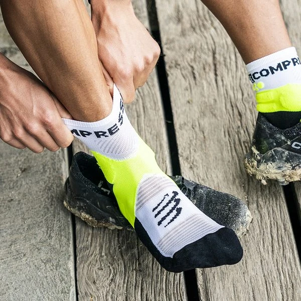 COMPRESSPORT压缩 进阶越野 低帮袜 防臭跑步袜户外透气户外